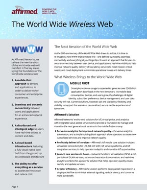 Resource cover: The World Wide Wireless Web
