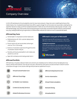 Affirmed Networks company overview